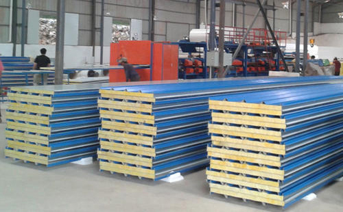 厂房翻新如何选果洛彩钢岩棉板防火厚度